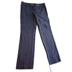 Chaps Womens Bootcut Pants Navy Blue 10P Straight Leg Preppy Classiccore